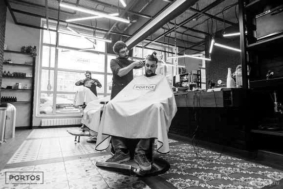 Мужская парикмахерская Portos на Чистопольской улице фото 8